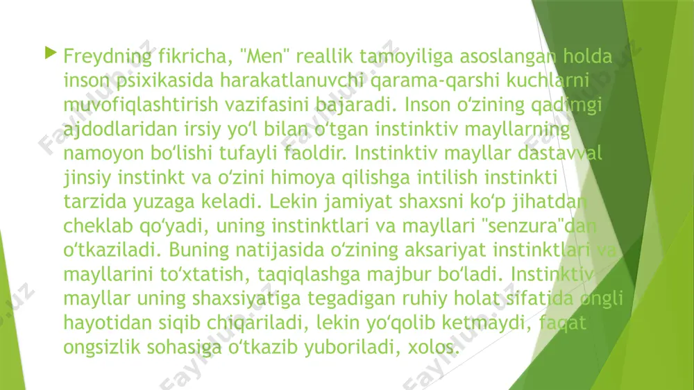 psixoanaliz ta’limoti va uning tibbiyotdagi o‘rni - Page 4