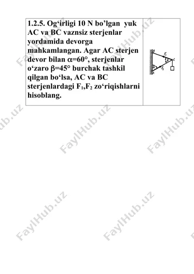 nazariy va amaliy mexanika — PPTX
