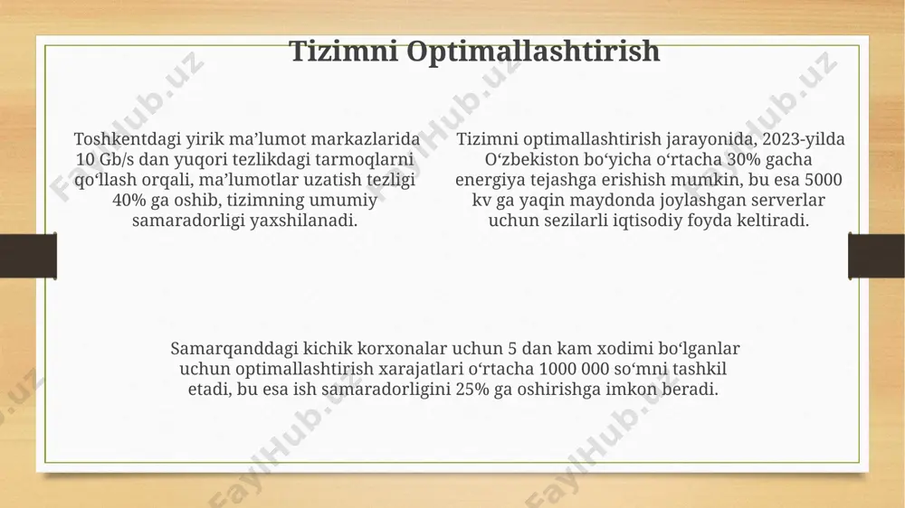 ga olib kelishi mumkin. dasturiy ta'minotni o'rnatish jarayoni 32-bitli tizimlar uchun 64-bitli tizimlarga nisbatan ancha farq qiladi, xususan, toshkentdagi kompyuterlarning aksariyati 64-bitli tizimlardan foydalanadi. drayvlarni o'rnatish va yangilash drayvlarni o'rnatish jarayoni, masalan, windows 10 operatsion tizimida, o'rtacha 15-20 daqiqa davom etadi va 2 gb dan ortiq bo'sh joy talab qilishi mumkin, toshkentdagi kompyuter xizmatlari markazlari buni amalga oshirishlari mumkin. yangilangan drayvlar versiyasi 3.1.2 yoki undan yuqori bo'lishi kerak, aks holda tizim xatoliklar yoki mos kelmaslik muammolari bilan duch kelishi mumkin, bu esa samarqanddagi foydalanuvchilar uchun muhimdir. ba'zi drayvlarni, masalan, grafik kartalar drayvlarini o'rnatishdan so'ng, kompyuterni qayta ishga tushirish, optimal ishlash uchun 5-10 soniya ichida amalga oshirilishi kerak, bu esa andijon shahridagi texnik mutaxassislar tomonidan tavsiya etiladi. qurilmalarni o'rnatish va sozlash farg'ona viloyatida serverlarga 256 bitlik aes shifrlash algoritmini qo'llash orqali ma'lumotlarning xavfsizligini ta'minlash uchun 3 bosqichli autentifikatsiya tizimini o'rnatish tavsiya etiladi. andijon shahridagi uy tarmog'iga 192.168.1.x ip diapazonidan foydalanib, 5 …