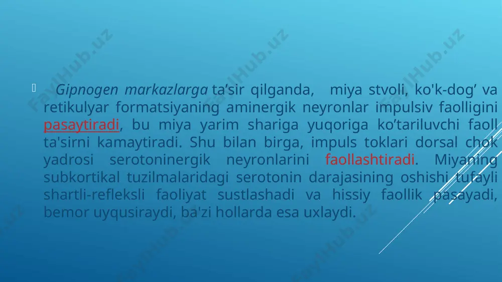 ikastlanishi (boylamlarning jarohati, lat yeyish, chiqish, miyalgiya, tendovaginit, periartrit, mushak atrofiyasi, epikondilit) arteriya va vena kasalliklari, i-ii darajali gipertoniya, bronxial astma oshqozon-ichak trakti kasalliklari revmatoid artrit, enurez, deformatsiyalovchi osteoartroz, ayol jinsiy organlarining surunkali yallig'lanish kasalliklari, chandiq kasalligi. qo'llash mumkin bo'lmagan holatlar. suyak bo'laklari immobilizatsiyalanmagan sinishlar siydik tosh va o’t tosh kasalliklari tromboflebitlar visseral o'tkir og'riqlar (yurak ishemik kasalligi, iii fs zo’riqish stenokardiya, miokard infarkti, buyrak sanchig’i, tug'ruq), sun'iy yurak stimulyatori, elektr tokiga yuqori sezuvchanlik, tarqoq skleroz, davolash sohasidagi metall implantlar. parametrlar. ushbu muolajalar uchun - 50 va 100 gts eksponent chastotada tushuvchi, yarim sinusoidal impulslar va 2-5 dan 15-20 ma gacha bo'lgan amplitudali diadinamik toklardan foydalaniladi. hozirgi vaqtda ushbu toklarning beshta asosiy tarkibi (tur) va ularning ikkita to'lqin modulyatsiyasi mavjud. diadinamik toklarning asosiy turlari. bitta yarim davrali uzluksiz (bu; monophaze fixe) - 50 gts (a) chastotali yarim sinusoidal tok. ikki yarimdavrali uzluksiz (iydu, diphase fixe) - 100 gts (b) chastotali …