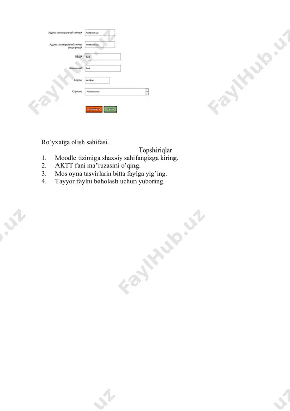 moodle lms tizimi - Page 2