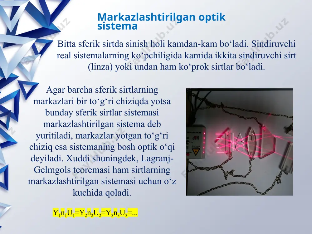 geometrik optika. linzalar. optika - Page 5