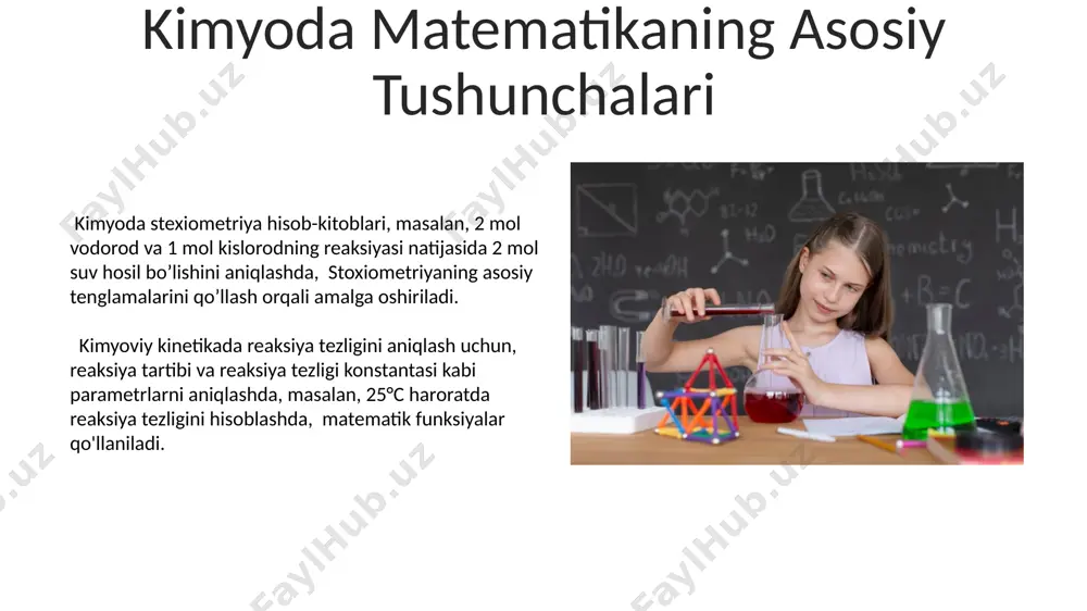 kimyoda matematika mavzusi - Page 5