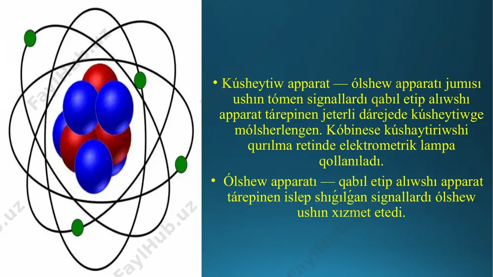 radiometrik ásbaplardıń dúzilisi - Page 5