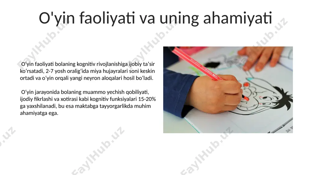bolalarni psixik o'ziga xos xususiyatlarini yoritish - Page 5