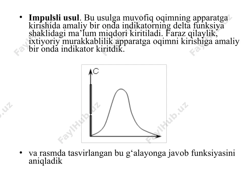 apparatdagi oqimlar strukturasining matematik tavsifi - Page 5