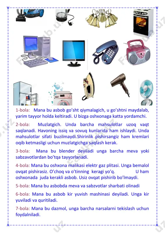 "ilk qadam" o'quv dasturi - Page 5
