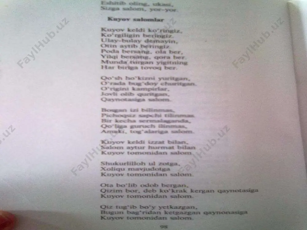o'zbek xalq qoʻshiqlari va ularning xususiyatlari - Page 4