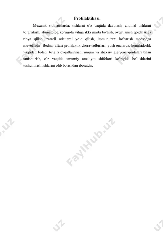 og’iz bo’shlig’i shilliq qavatinng kasalliklari - Page 5
