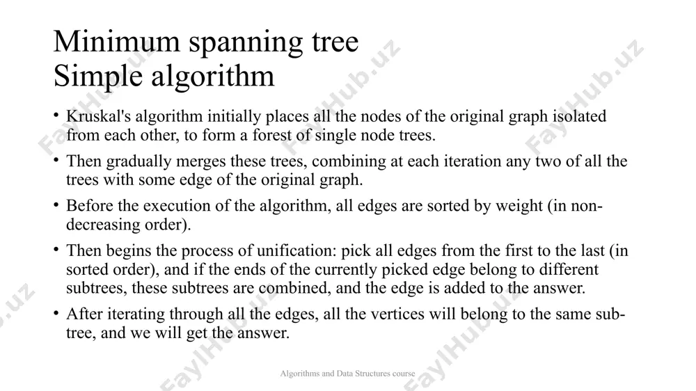 minimum spanning tree - Page 5
