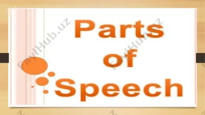 parts of speech — PPTX
