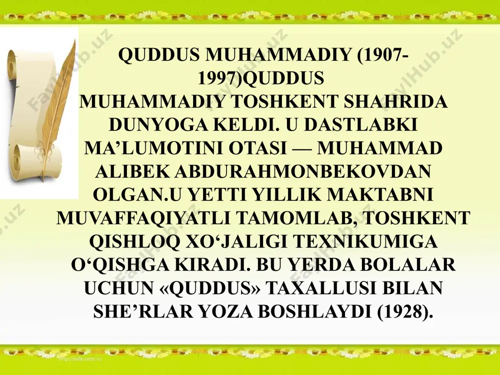 quddus muhammadiy haqida - Page 4