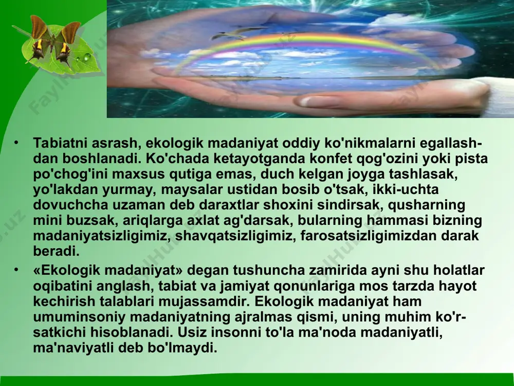 ekologik madaniyat - Page 5