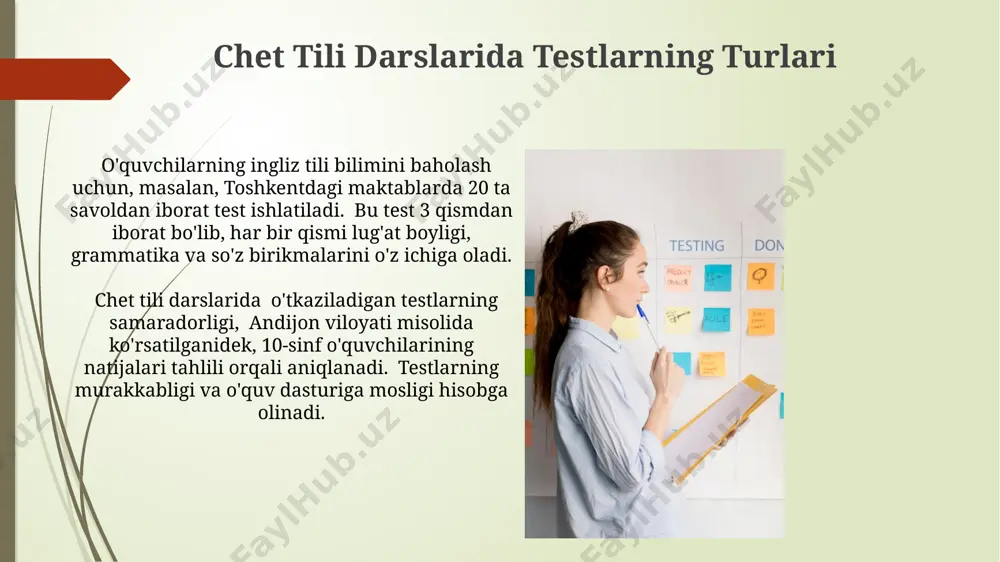chet tili darslarida testlarning turlari - Page 3