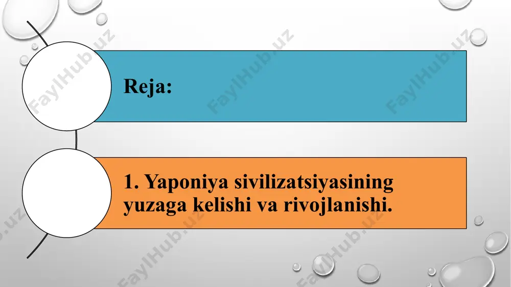 ik jihatdan kyusyu orolidagi dolmenlar bilan bog’liq bo’lgan. shu bilan birga iv-viii asrlar madaniyatini o’tgan davrlar madaniyatidan ajratib turadigan yana bir xususiyat mavjud. bu davrda suvoriylik, otda yurish san’ati bilan bog’liq o’ziga xos an’analar yapon orollariga kirib keladi. qo’rg’ondan topilgan buyumlar orasida qadimgi ritual san’at namunasi – xaniva sopol haykalchalar alohida ahamiyatga ega. qo’rg’on tipidagi inshootlarni barpo etish ajdodlarga sig’inish va quyoshga topinish bilan bog’liq bo’lgan, bu bizgacha yetib kelgan ilk yapon yozuvi yodgorliklarida (“kodziki”, “nixon syoki”) ham o’z aksini topgan. ajdodlarga sig’inish haqiqiy yapon dini – sintoizm uchun ham,demakki, butun yaponiya madaniyati uchun katta ahamiyatga ega. ajdodlarga sig’inish yapon sivilizatsiyasining tarixiy evolyutsiyajarayonida merosiylikni ta’minlaydigan yana bir qudratli harakatlantiruvchi kuchini tashkil etadi. davlat miqyosida ajdodlarga sig’inish hukmdor urug’ning ajdodi sanalgan quyosh ilohasi amaterasuga e’tiqod qilishda o’z aksini topgan. ilk sintoizm panteoniga o’sha davrda yapon jamiyatining ijtimoiy tuzilmasida yetakchi o’rin egallagan urug’lar ajdodlari ham kirgan. ulardan tashqari yaponlar mahalliy ahamiyatga ega …