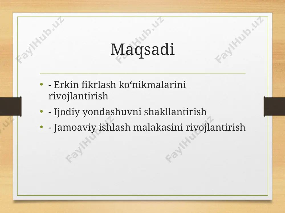 aqliy hujum (brainstorming) metodi - Page 3