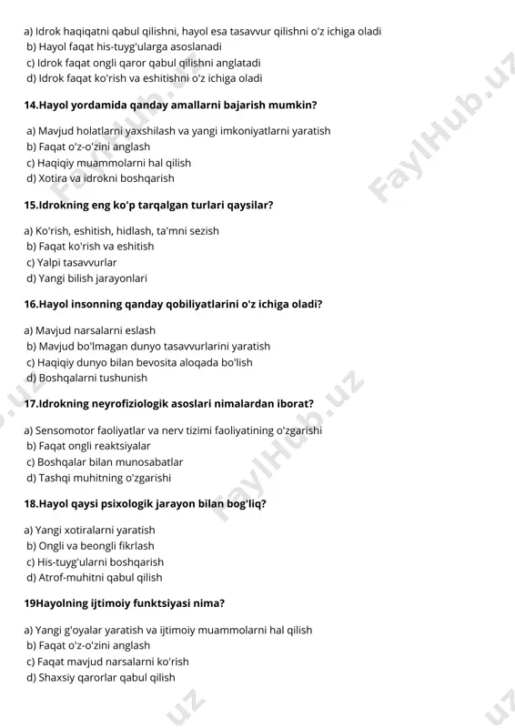 idrok va hayol test - Page 3