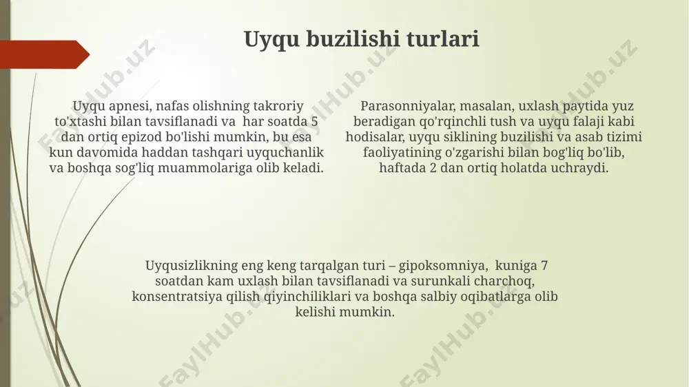 uyqu va uning turlari. uyqu nazaryalari - Page 4