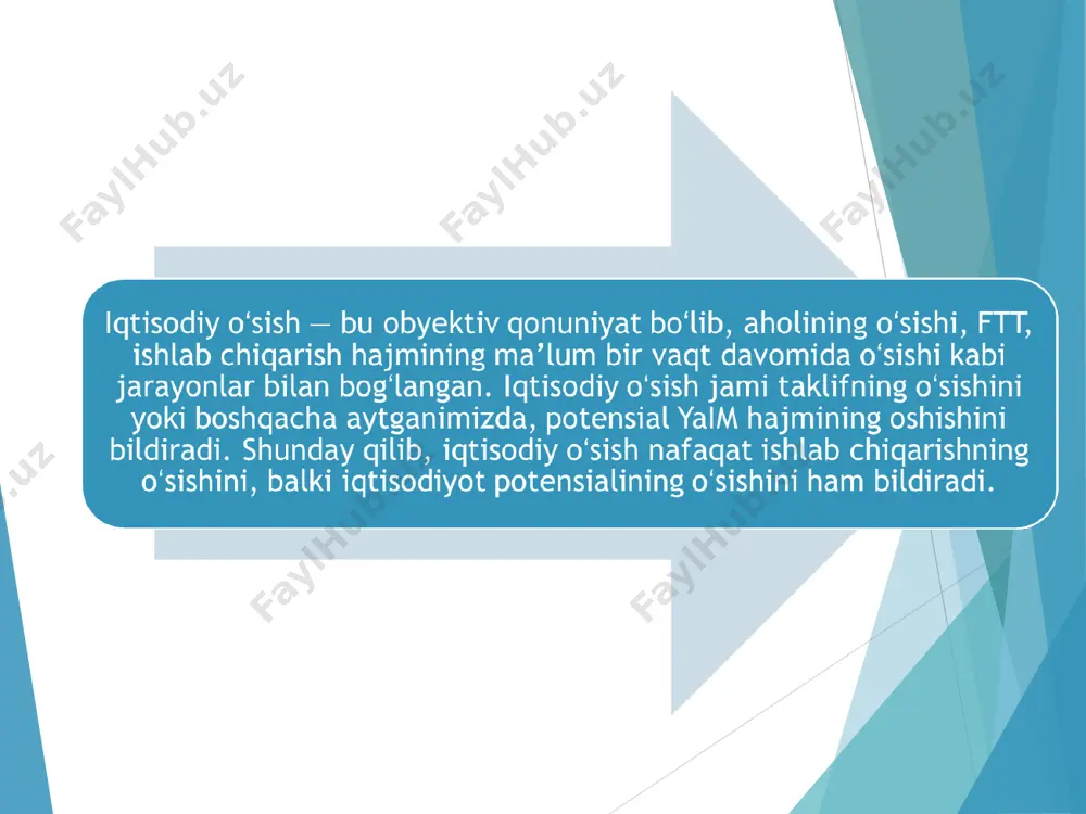 iqtisodiy o`sish va uning modellari - Page 3