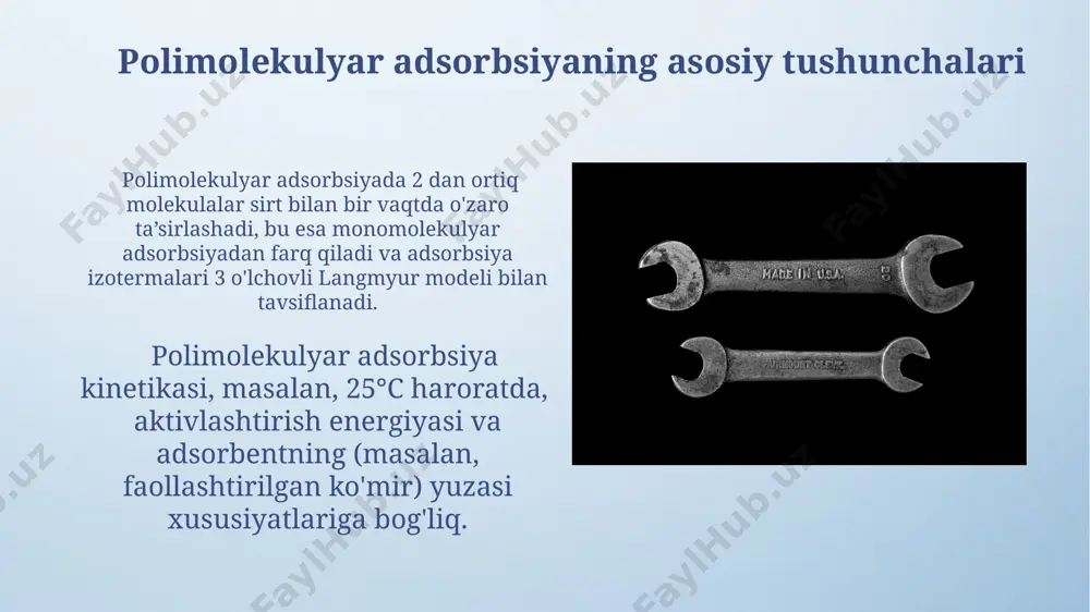 polimolekulyar adsorbsiyaning ishlash mexanizmi - Page 5