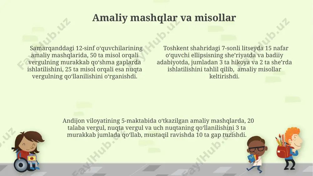 vergul, nuqta vergul va uch nuqta o'rtasidagi farqlar - Page 4