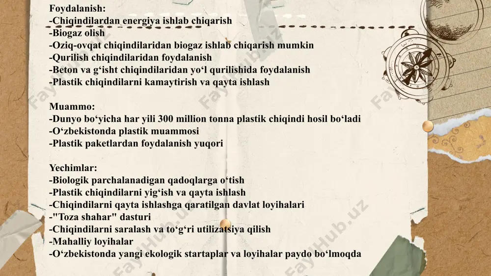 atrof-muhitning ifloslanishi va uni baholash - Page 5