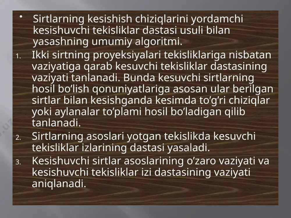 sirtlarning o’zarokesish uchun zig’ini yasash usullari - Page 4