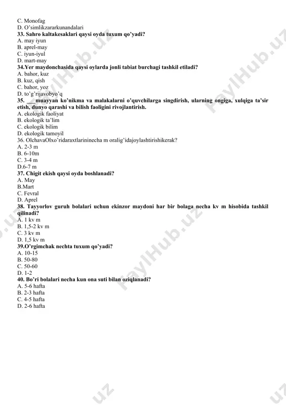 ekologik ta’lim metodikasi - Page 4