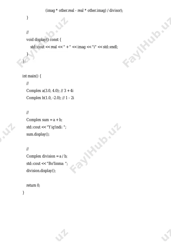 complex sonlar ustida amallar - Page 3