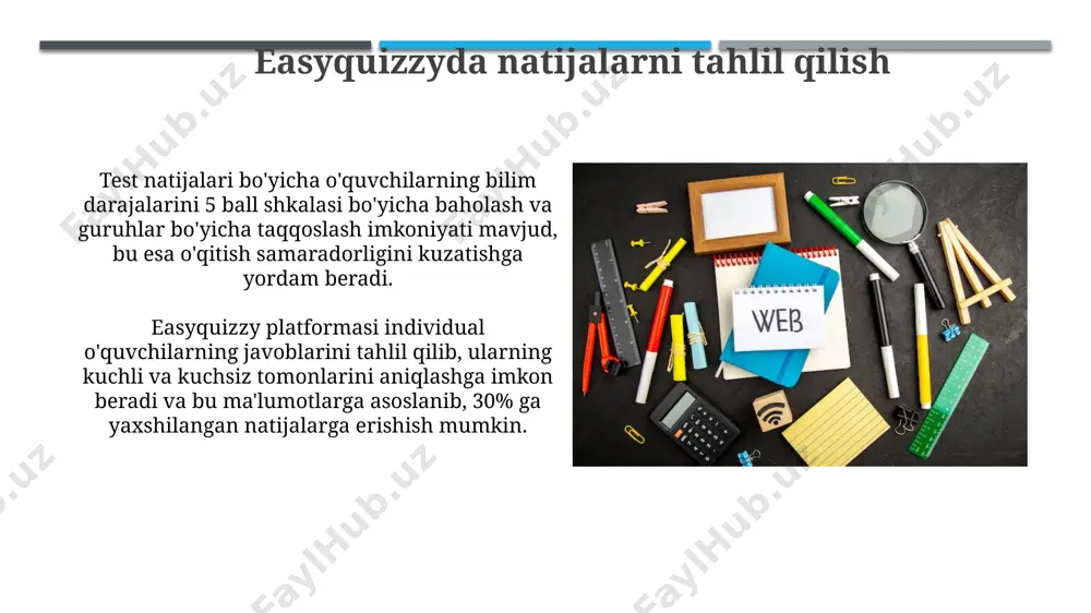 test tuzuvchi va bilimni nazorat qilishning dasturiy vositalari (mytest, easyquizzy) - Page 4