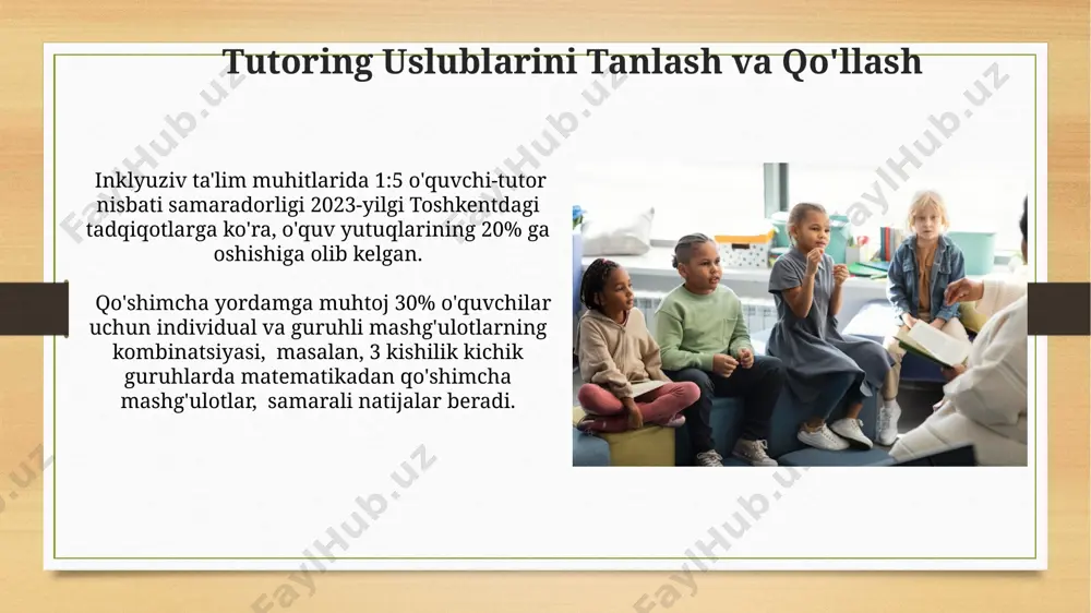 inklyuziv ta'lim va inklyuziv ta'lim sharoitida tyutorlik amaliyotini tashkil etish - Page 5