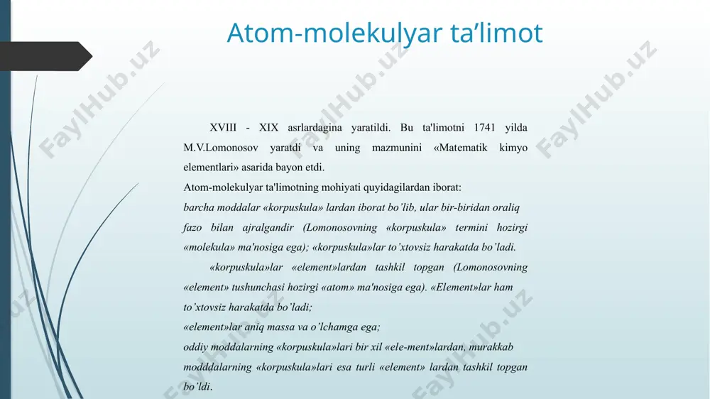 kimyoviy asosiy tushunchalar va qonunlar - Page 4