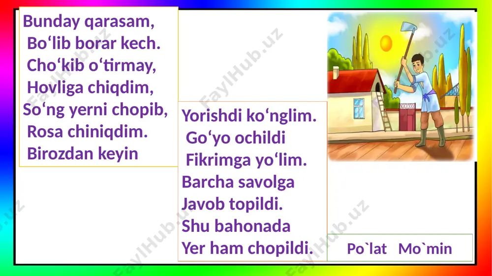 po`lat mo`min she`ri "yerchopildi-javobtopildi" - Page 5
