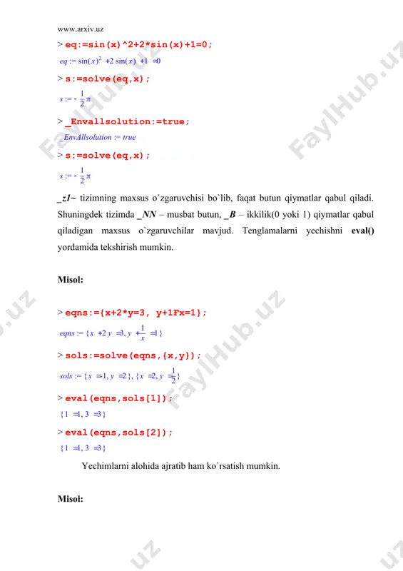 tenglama va tengsizliklarni yechish komandasi - Page 5