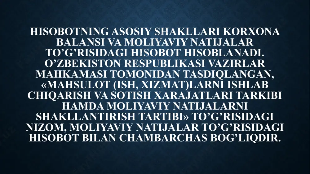 chorak va yillik moliyaviy hisobot - Page 5