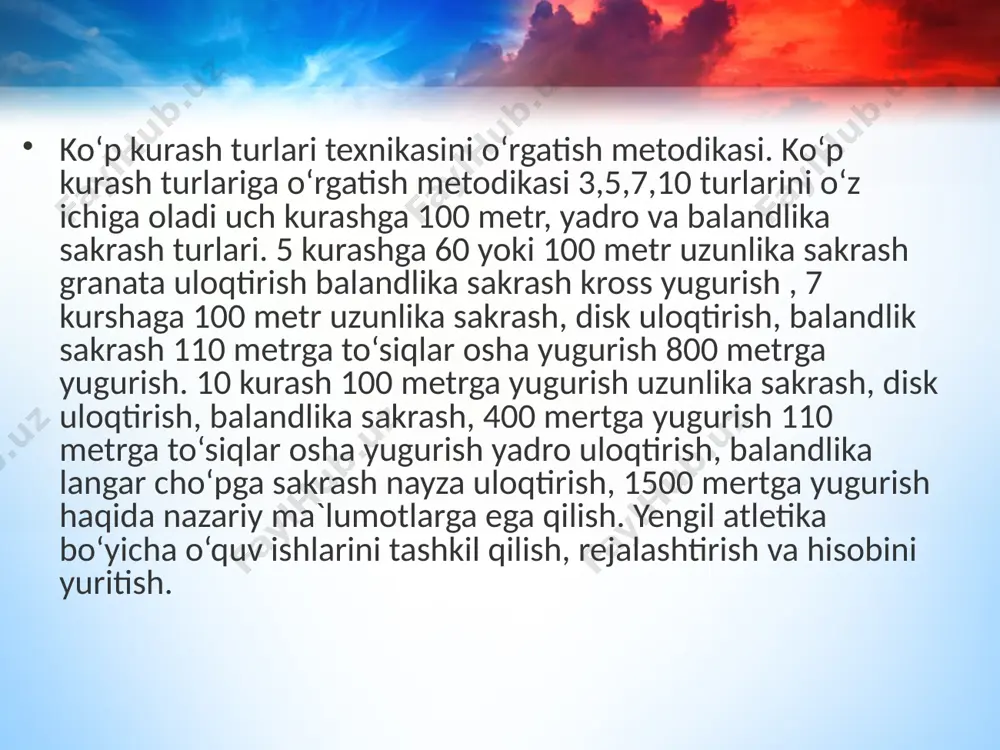 yengil atletika mashqlarini o’tkazishga oid ko’rsatmalar - Page 5