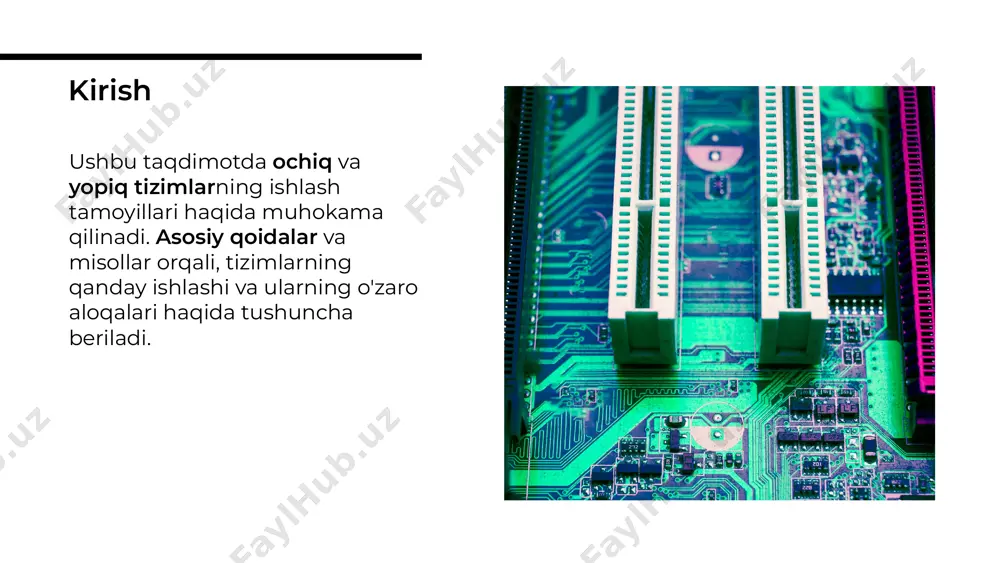 ochiq va yopiq tizimlar ishlash tamoyillari haqida - Page 2