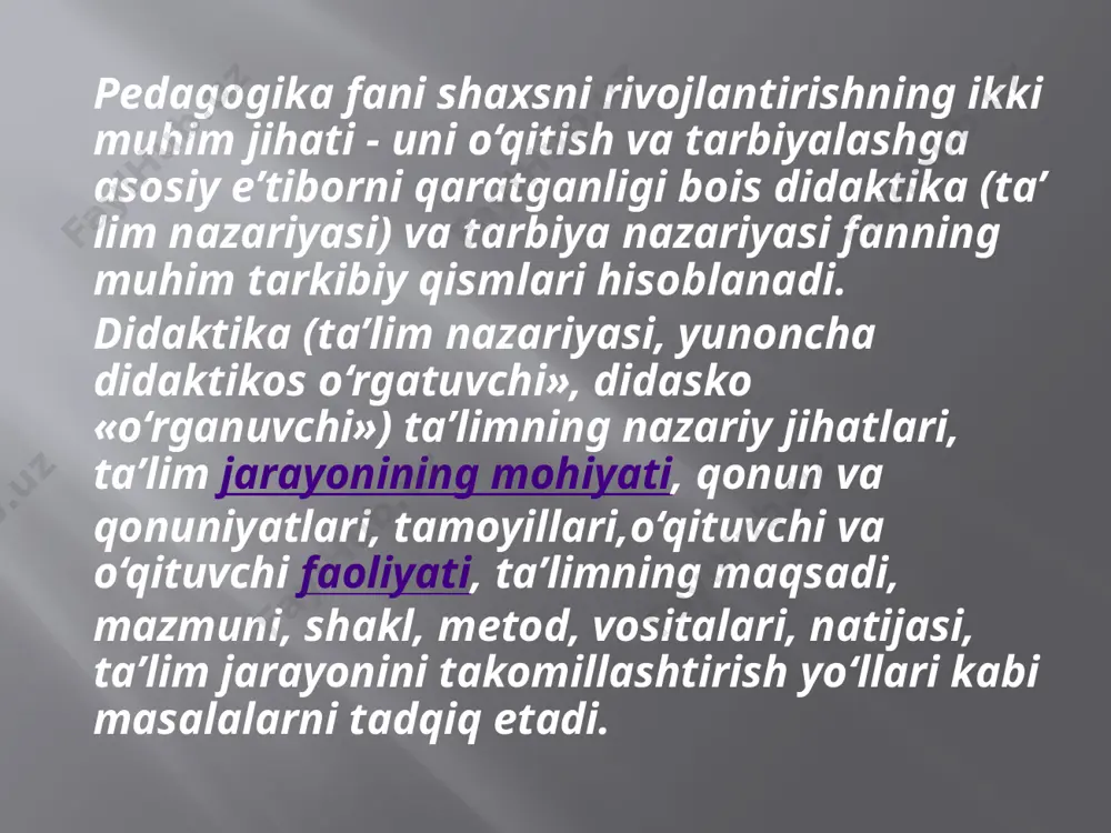 tibbiyotda pedagogik bilimlarning o'rni va ahamiyati - Page 4