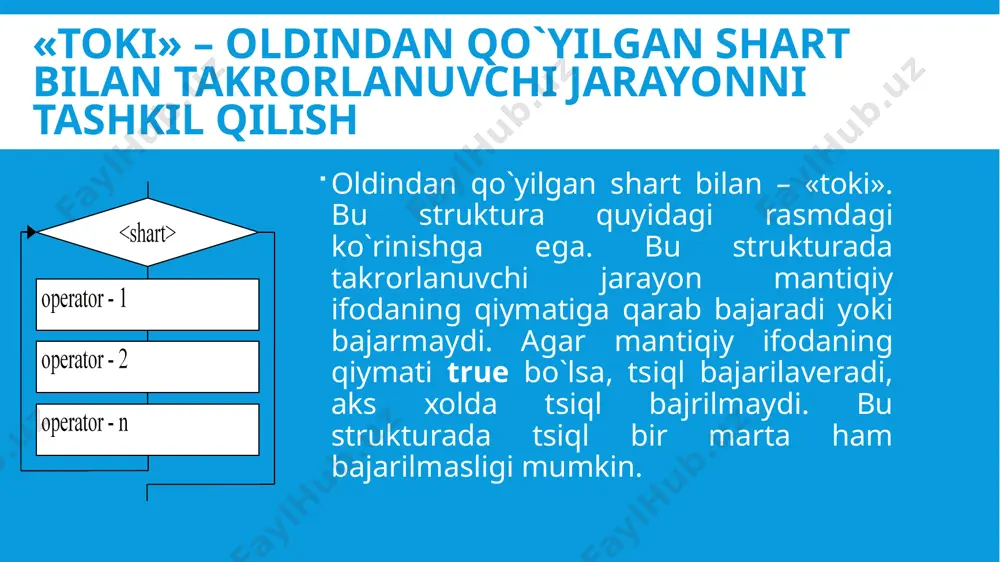 takrorlanuvchi jarayonlar va ularni dasturlash - Page 3