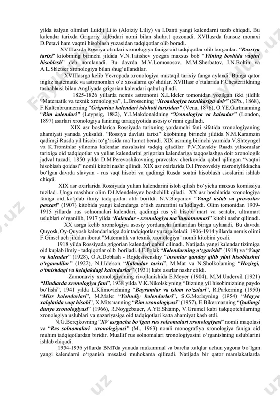 asta-sekin vaqtni aniq hisoblashga bо‘lgan ehtiyoj yuzaga keldi. buning uchun osmon jismlari harakatini, astronomiyani bilish zarur edi. bundan tashqari, kun, oy, yillar о‘rtasidagi farqlarni aniqlash zarurati ham tug‘ildi. buning uchun esa matematik hisob-kitobni puxta bilish lozim edi. xronologiyaga oid bilimlar dastlab misr, bobil, yunoniston va rimda shakllandi va yunon va rimlik olimlar erot kalipp, gipparx, varron, ptolomeylar katta hissa qо‘shganlar. milodiy ii asrda ishlab chiiilgan gipparx va ptolomey jadvali ulu-bek davrigacha eng ishonchli manba bshlib xizmat iilgan. gipparx - (milodgacha 190-125 y) birinchi bо‘lib oyning о‘lchami va undan yergacha bо‘lgan masofani aniqlagan. u shaxsiy kuzatuvlari natijasida quyosh yilining uzunligini deyarli aniq hisoblab chiqib, faqatgina 6 daqiqaga xato qilgan. olim о‘sha davrda 850 ta yulduzlarning joylashish holati katalogini ham tuzgan edi. klavdiy ptolemeyning "almagest" asari о‘rta asrlargacha astronomiyaga oid asarlarning sarasi hisoblangan. u sakkiz kitobdan iborat "geografiya" asarining ham muallifidir. ptolemey kartografik proyeksiyalar nazariyasini ham yaratgan. uning “podshohlarning xronologik jadvali” asari …