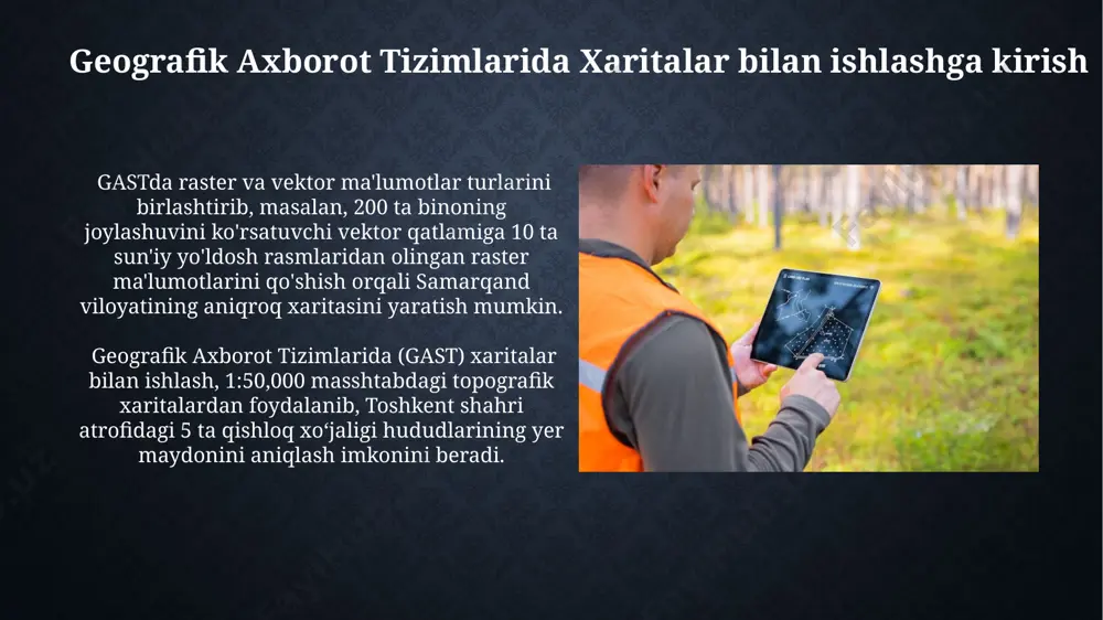 geoaxborot tizimlarida xaritalar bilan ishlash - Page 4
