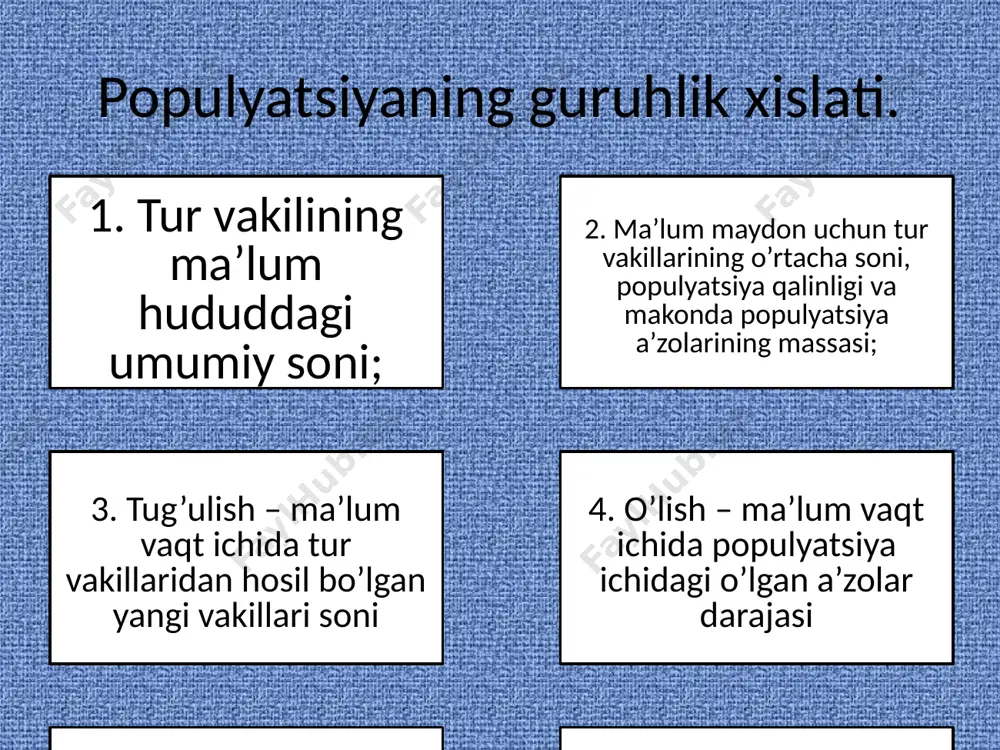 populyatsiyaning guruhlik xislati - Page 5