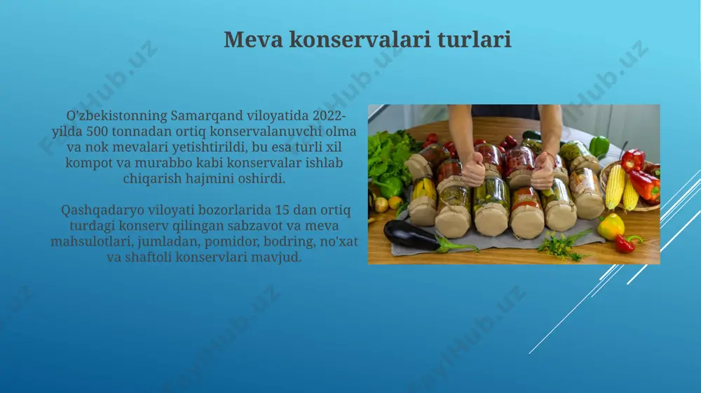 meva va sabzavotlarni konservalash - Page 5