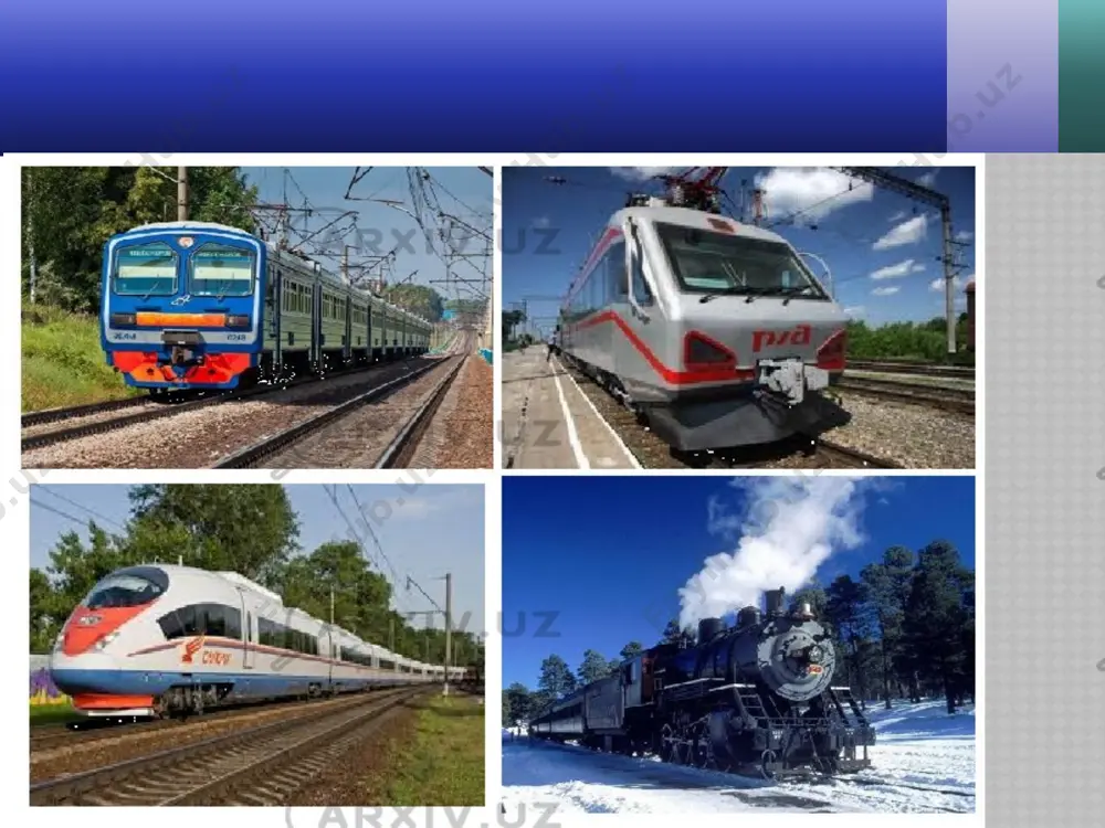 atlarga ega. ayni vaqtda hududning kesuvchanligi, o’tuvchanligi (tranzitligi) ham uning geografik o’rniga bog’liq. transport turlari, хususan avtomobil transportini joylashtirishga ekologik omil ham katta ta’sir qiladi. ma’lumki, hozirgi kunda, ayniqsa shahar ekologik muhitini ifloslanishida avtomobillar qatnovining o’rni yuqori. avtomobil va samolyot qatnovlari muhitni shovqin jihatidan ham «ifloslantiradi». bu holat ayniqsa yirik aeroport o’rnashgan joylarda juda sezilarli. shahar tashqarisidagi magistral avtomobil yo’llar yoqasida ham bu muhit yaхshi bo’lmaydi. shu bois, ba’zi bir ma’lumotlarga qaraganda, katta yo’llarning ikki tarafida 50 m. masofada ozuqavor qishloq хo’jalik ekinlari ekish maqsadga muvofiq emas. so’nggi yillarda transport turlari ko’payib va rivojlanib bormoqda, ularning joylanishi ham o’zgarmoqda. an’anaviy temir va avtomobil, suv (daryo, dengiz va okean), havo transporti bilan bir qatorda quvur transporti ham rivojlanib bormoqda. u ko’pincha neft-gaz sanoati mavjud bo’lgan hududlardan turli iste’mol rayonlariga tarqalgan. taraqqiy etgan mamlakatlarda esa quvurlarda hatto qattiq jinslar –temir rudasi, ko’mir kabilar ham yuboriladi («pul`poprovod»). image2.jpg image3.png image4.jpg image1.jpg