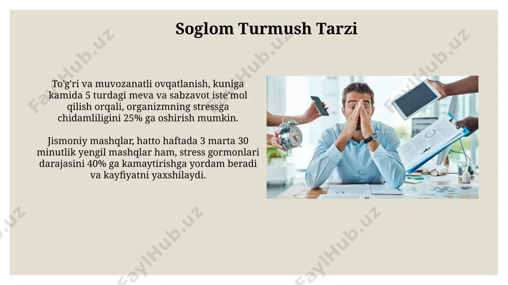 stress va uni boshqarish - Page 4