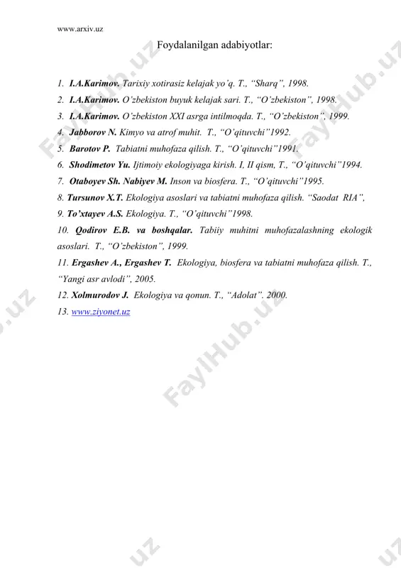 hayotiy muhitlar ekologiyasi - Page 5