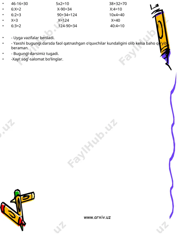 1000 ichida ko’paytirish va bo'lish - Page 5