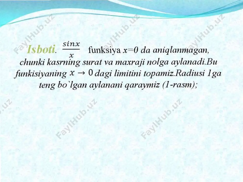 birinchi ajoyib limit - Page 5