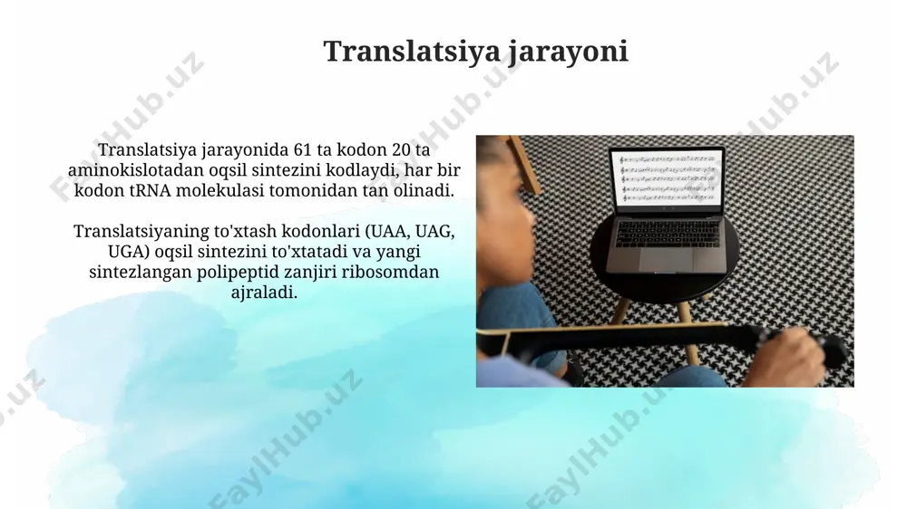 oqsil sintezi - Page 5