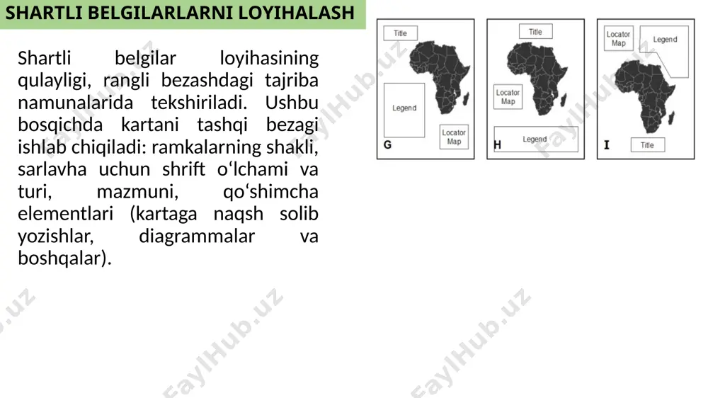 kartalarni tuzishning turli bosqichlarida dizayn - Page 5